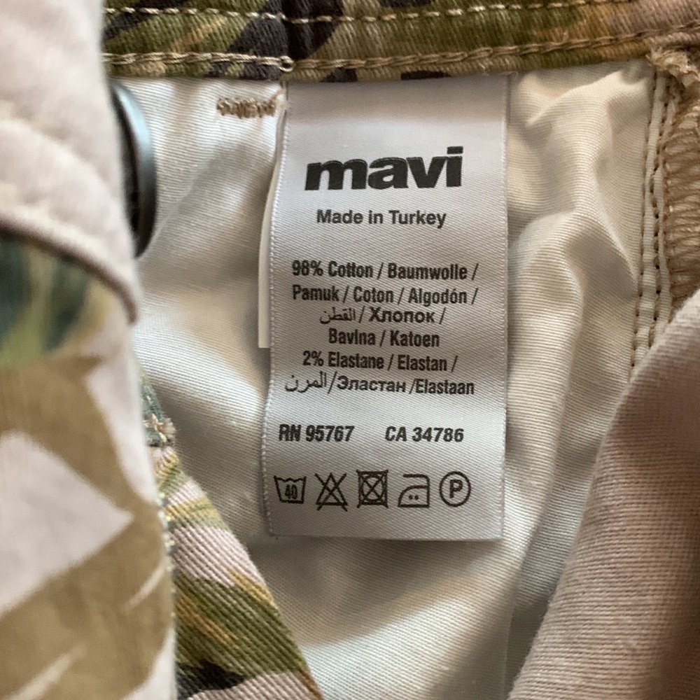 Mavi High Rise Cargo - Picture 9 of 9